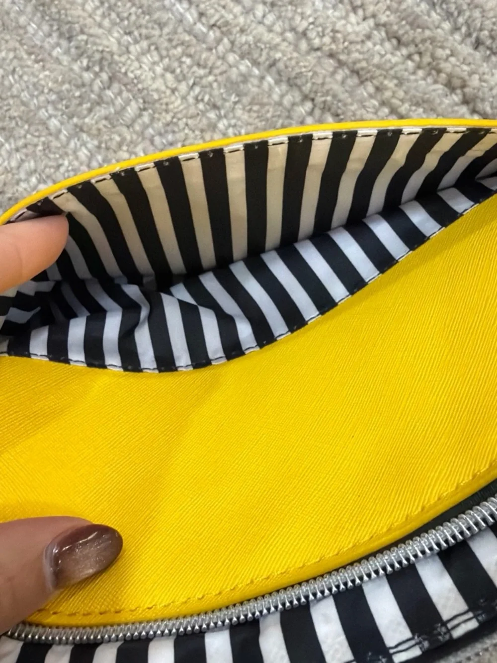 Marc Tetro Yellow Dachshund Crossbody Bag for Dogs Print